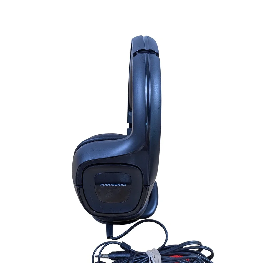 Plantronics .Audio 355 Wired Headset Unisex OS Black Noise-Canceling Mic Gaming